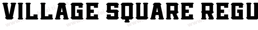 Village Square Regul字体转换